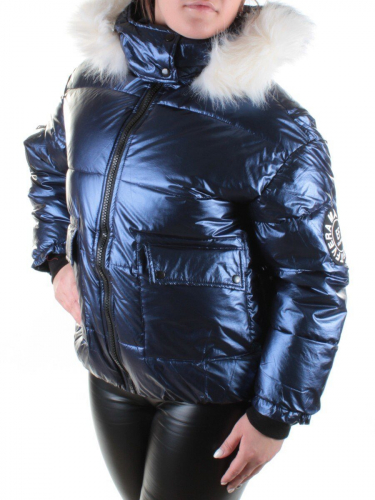 1839 DK. BLUE Куртка демисезонная женская LeiBaiYi размер XL - 48 российский