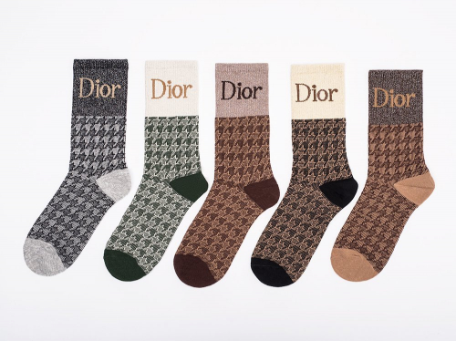 Носки длинные Dior - 5 пар