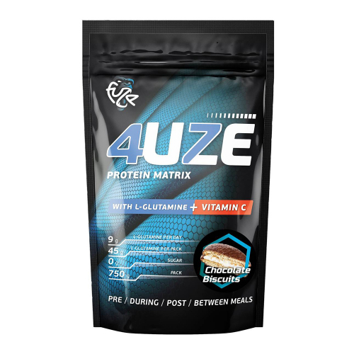 Мультикомпонентный протеин 4uze + Glutamine 