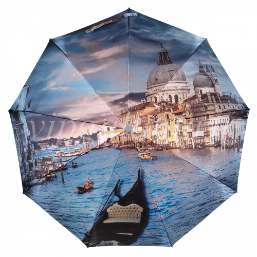 Зонт прочный женский Dolphin 115 Городские пейзажи