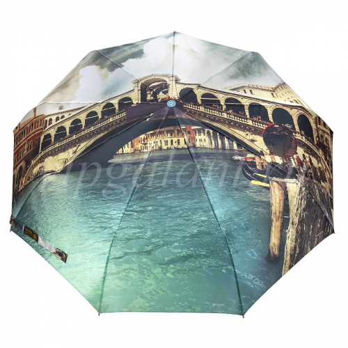 Зонт прочный женский Dolphin 115 Городские пейзажи