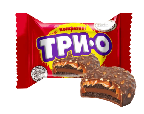 конфеты ТРИО какао шоколадный брауни