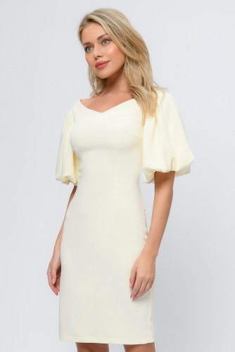 Платье 1001 DRESS #860667Ванильный