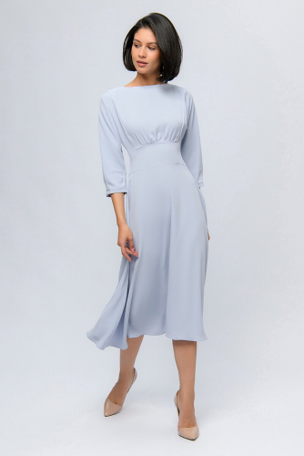 Платье 1001 DRESS #924274Серо-голубой