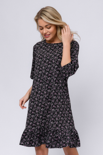 Платье 1001 DRESS #853844Черный (принт)