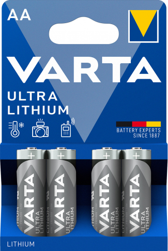 Батарейка Varta FR06 AA Ultra Lithium (6106) BL4 (4/40/200)