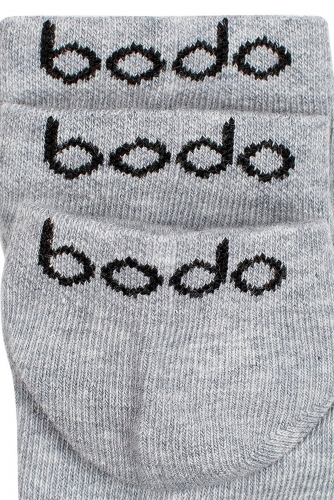 Носки, 3 п. BODO-S #802383 26-2U Серый меланж
