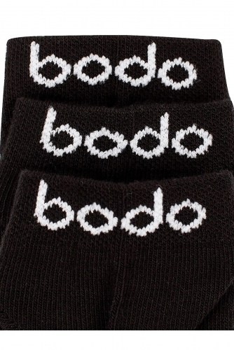 Носки 3 пары BODO-S #206610 26-3U Черный