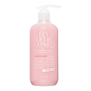 L'ODEURLETTE IN ENGLAND COLOR FIT CHERRY FLEUR HAIR TREATMENT Парфюмированная маска для волос c ароматом цветка вишни 500мл
