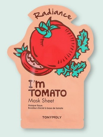 TONYMOLY I 'AM TOMATO MASK – SKIN GLOW Тканевая маска для сияния кожи с экстрактом томата 21мл