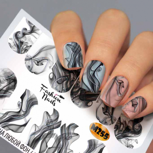 Fashion Nails, Слайдер дизайн Metallic-255