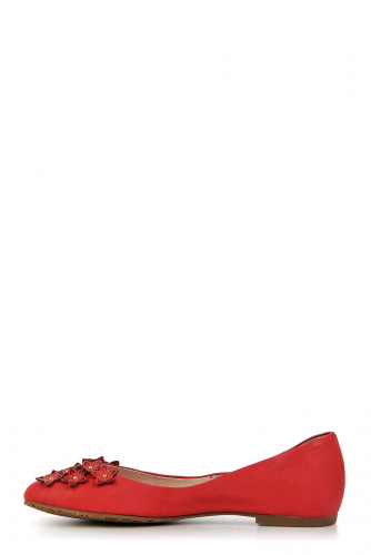 ст. цена2200руб.! Балетки QUATTRO FIORI (810101-8859V29(Y35)/RED)