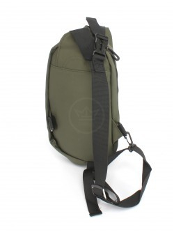 Рюкзак (сумка) муж Battr-413 (однолямочный), 1отд, плечевой ремень, 2внеш карм, зеленый 254347