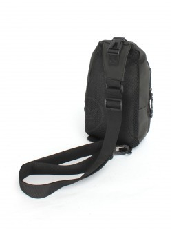Рюкзак (сумка) муж Battr-442 (однолямочный), 3отд, плечевой ремень, внеш карм, черный 252012