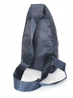 Рюкзак (сумка) муж Battr-9904 (однолямочный), 1отд, плечевой ремень, 2внеш карм, синий 257848