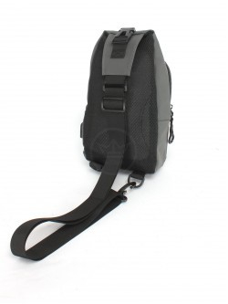 Рюкзак (сумка) муж Battr-442 (однолямочный), 3отд, плечевой ремень, внеш карм, серый 252013
