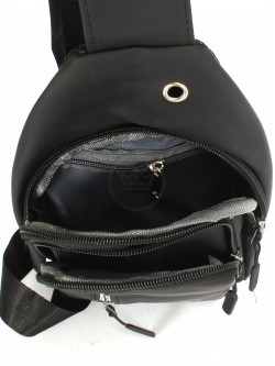 Рюкзак (сумка) муж Battr-387 (однолямочный), 2отд, плечевой ремень, 2внеш карм, черный 252022
