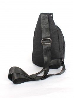 Рюкзак (сумка) муж Battr-6-123 (однолямочный), 2отд, плечевой ремень, 2внеш+1внут/карм, черный 257851