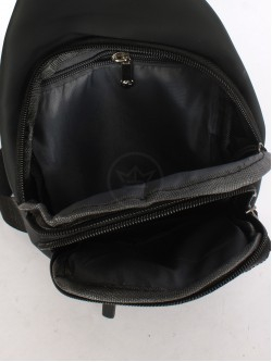 Рюкзак (сумка) муж Battr-3811 (однолямочный), 2отд, плечевой ремень, 2внеш карм, черный 252016