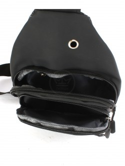 Рюкзак (сумка) муж Battr-3808 (однолямочный), 2отд, плечевой ремень, 2внеш карм, черный 252023