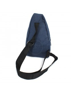 Рюкзак (сумка) муж Battr-504 (однолямочный), 1отд, плечевой ремень, 2внеш карм, синий 238188
