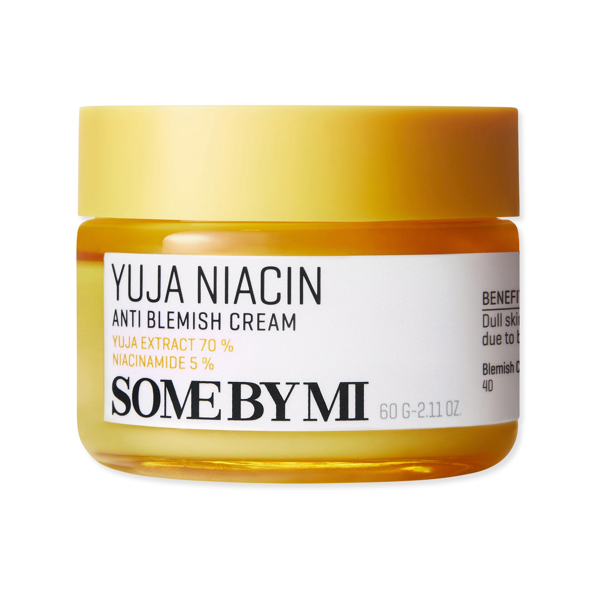 Крем для проблемной кожи с экстрактом юдзу и ниацинамидом SOME BY MI YUJA NIACIN ANTI-BLEMISH CREAM 60г