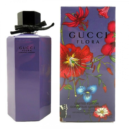 Евро Gucci Flora Limited Edition Gorgeous Gardenia 100 ml (сиреневая)