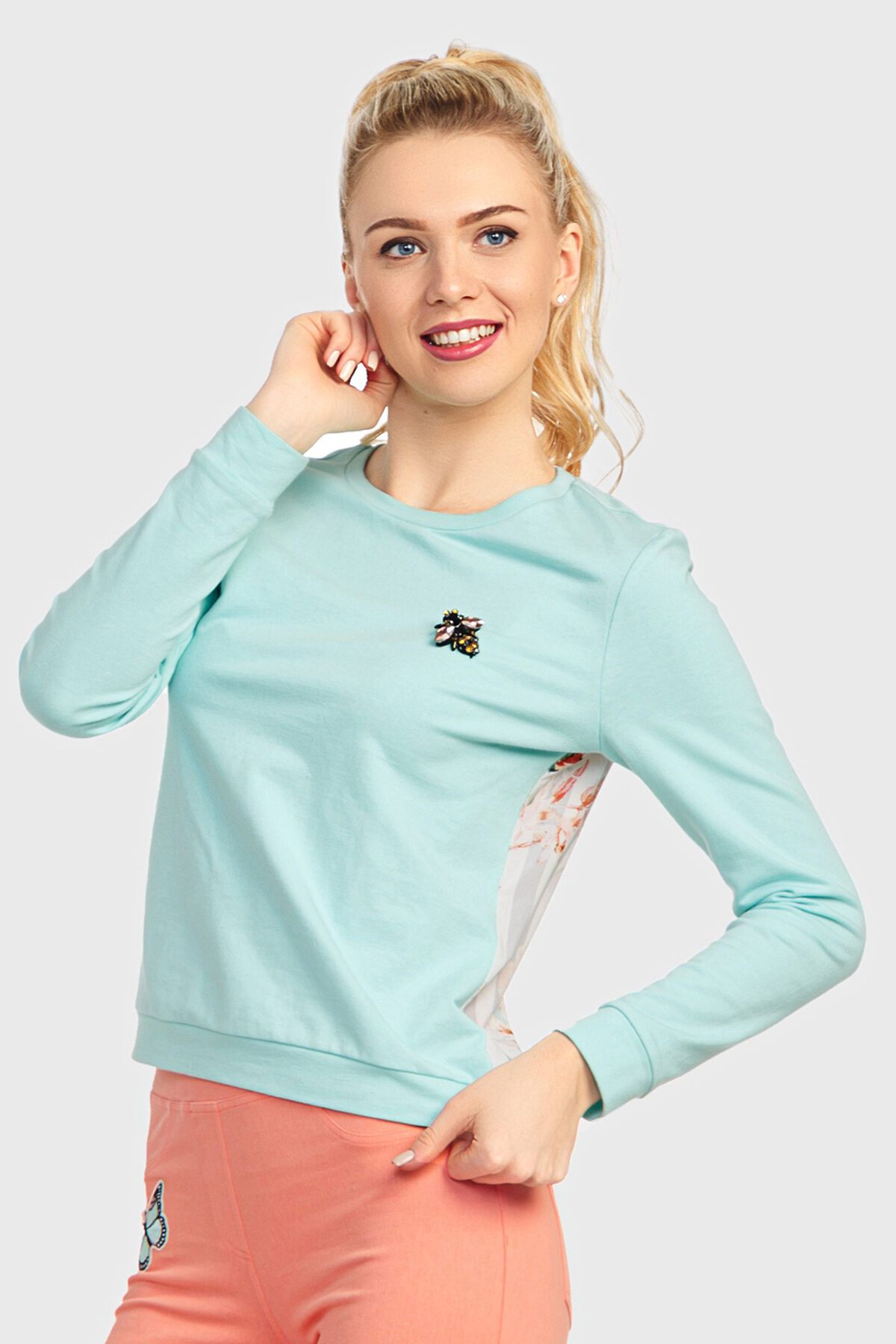 Джемпер CONTE ELEGANT #112883Бирюза