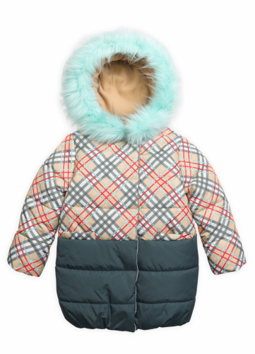 GZFL3079 Пальто для девочек Бежевый(3)