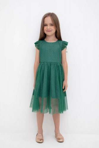 Платье К 5528/4 темно-зеленый