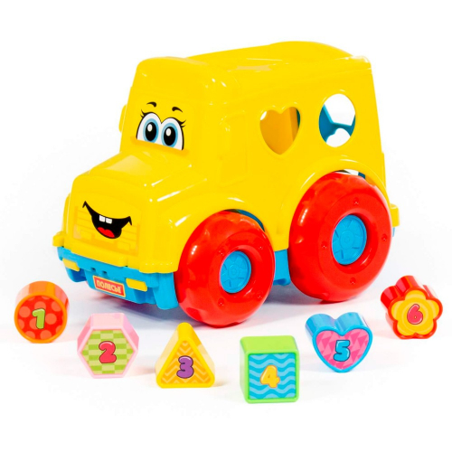 Логическая игрушка Автобус (в сеточке) 87980 /П-Е/ 12 / в Нижнем Новгороде