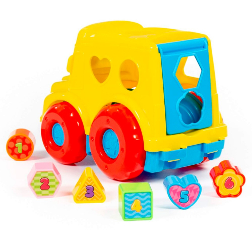 Логическая игрушка Автобус (в сеточке) 87980 /П-Е/ 12 / в Нижнем Новгороде