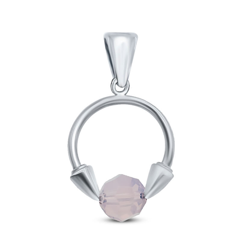 Серебряная подвеска с куб.цирконием. silver-wings