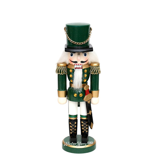 Декоративная фигурка Гвардеец Короля в зеленом мундире 20 см (Sigro)