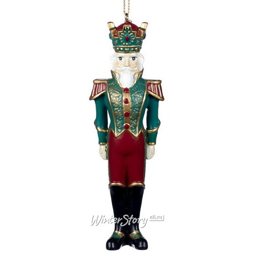 Елочная игрушка Щелкунчик - Гвардеец Ее Величества 13 см, подвеска (Goodwill)