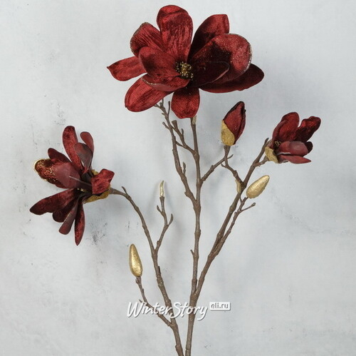 Искусственная Магнолия Liliflora 86 см (EDG)