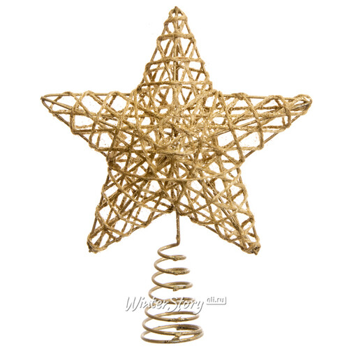 Звезда на елку Вдохновение Кантри 15 см (Kurts Adler)