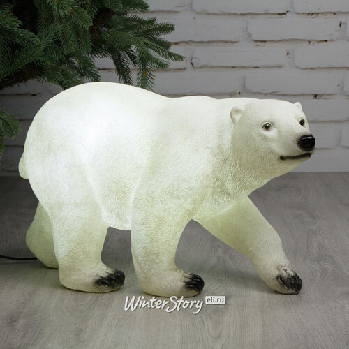 Светодиодная фигура Медведь Грегор - North Story 54 см, 8 LED ламп, IP44 (Kaemingk)
