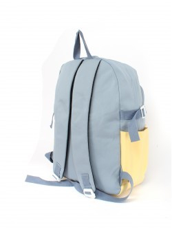 Рюкзак Migo-2022, молодежный, 1отд, 3внутр+5внеш.карм, голубой/желт 256228