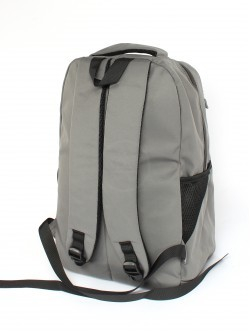 Рюкзак CZ-369, молодежный, 2отд, 1внут+3внеш.карм, серый 256358