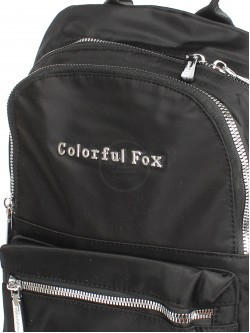 Рюкзак жен текстиль CF-2325, 2отд, 3внут+4внеш/ карм, черный 256584