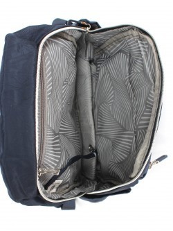 Рюкзак жен текстиль CF-8534, 1отд, 2внут+5внеш/ карм, синий 256478