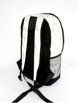 Рюкзак жен текстиль MC-293, 1отд, 3внеш, 3внут/карм. белый 256330