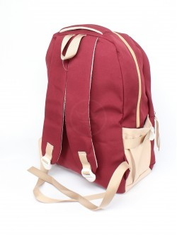 Рюкзак Migo-2301, молодежный, 2отд, 1внутр+4внеш.карм, бордовый/беж 256240