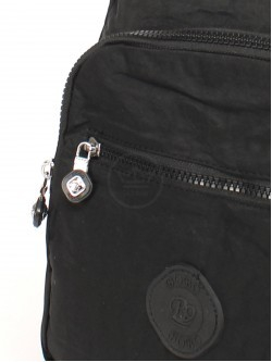 Рюкзак жен текстиль BoBo-8901, 1отд, 5внеш, 3внут/карм, черный 258166