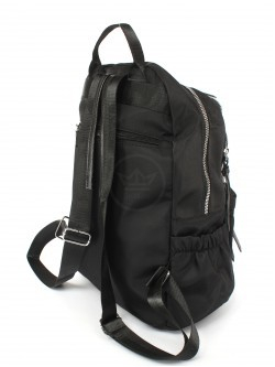 Рюкзак жен текстиль GF-6951, 2отд, 4внеш, 3внут/карм, черный 256284