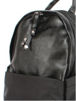 Рюкзак жен текстиль Migo-6731, 1отд, 3внут+4внеш/ карм, черный 256103