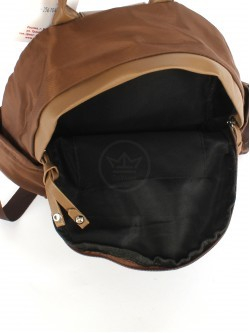 Рюкзак жен текстиль Migo-6731, 1отд, 3внут+4внеш/ карм, коричневый 256104