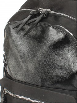 Рюкзак жен текстиль GF-6951, 2отд, 4внеш, 3внут/карм, черный 256284