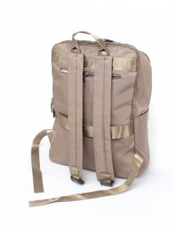 Рюкзак жен текстиль GF-6913, 2отд, 5внеш, 3внут/карм, бежевый 256287